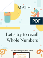 Basic Concepts of Decimals