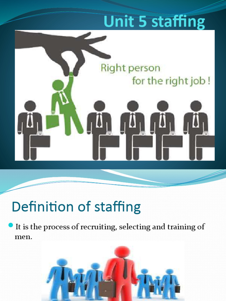 Lesson 5 Staffing Pdf Human Resources Recruitment