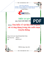 Nhóm 6 - DHTP16ATT - BGTP- Bao Bì Gốm Sứ Và Ứng Dụng Trong Rượu Truyền Thống