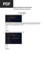 Nana. Anan Capgemini Placement Preparation ALgorithm&DS