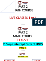 2023 PART 2 Math LIVE CLASSES Book COMPLETE