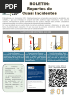 Definición y Ejemplos de Cuasi Accidentes | PDF