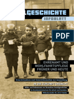 Infoblatt Sozialgeschichte Ehrenamt