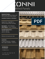 Ikonni Milled Panels Collection Catalog 2022