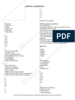 (Template) Module 1 Tests A and B Answer Key and Audioscript