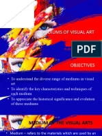 Mediums of Visual Arts