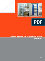 Salice - SLIDING SYSTEM FOR CONCERTINA DOORS - Eng