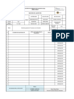 Anexo 2. Formato de Registro de Asistencia Inducciones Generales