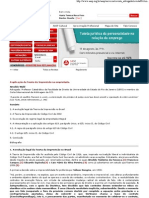 Aplicação Da Teoria Da Imprevisão Na Empreitada