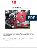 Anbaugenerator-Systeme Flyer