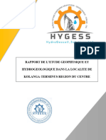 Rapport Geohysique - KOLANGA TERMINUS - 044527