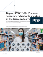 Beyond Covid 19 The New Consumer Behavior Is Sticking in The Tissue Industry