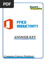 Answer Key MS OFFICE