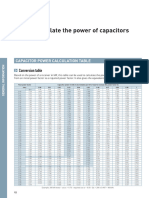 Capacitor Power Calculation