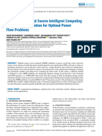 Design of Fractional Swarm Intelligent Computing With Entropy Evolution For Optimal Power Flow Problems