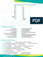 Prépositions B2. Exercices