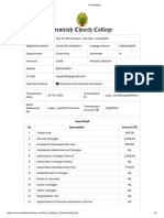 Fee Receipt Sem 6