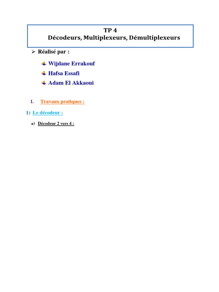 TP 4 Et 5 | PDF