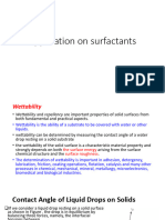 Application On Surfactants