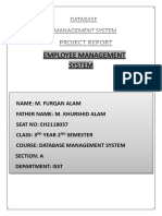 Employeement Management System