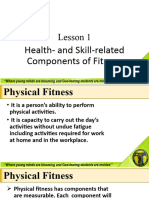 Health- and Skill-related Components of Fitness