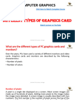 Lec-2.5 Different Graphics Card