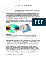 Proiect Unitate CD-ROM - DVD-ROM