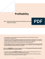 Chapter 9 Profitability Part 1