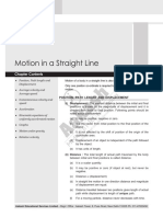 (@TEAMFLOOD) Motion in 1D - Aakash RM Modules PDF