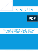 Kisi-Kisi Uts