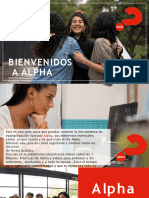 ¿QUÉ ES ALPHA Formato para Compartir Explora 2 Feb. 2023