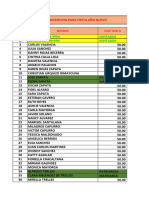 Padron de Participantes Fiesta Fin de Año Pagantes