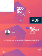 Rodolfo Sabino SEO Avalanche Apresentacao SEO Summit 2023