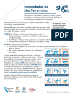 ShakeOut Recommended Earthquake Safety Actions-SP