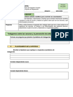 Ficha de Trabajo La Prevencion de La Salud - Las Vacunas