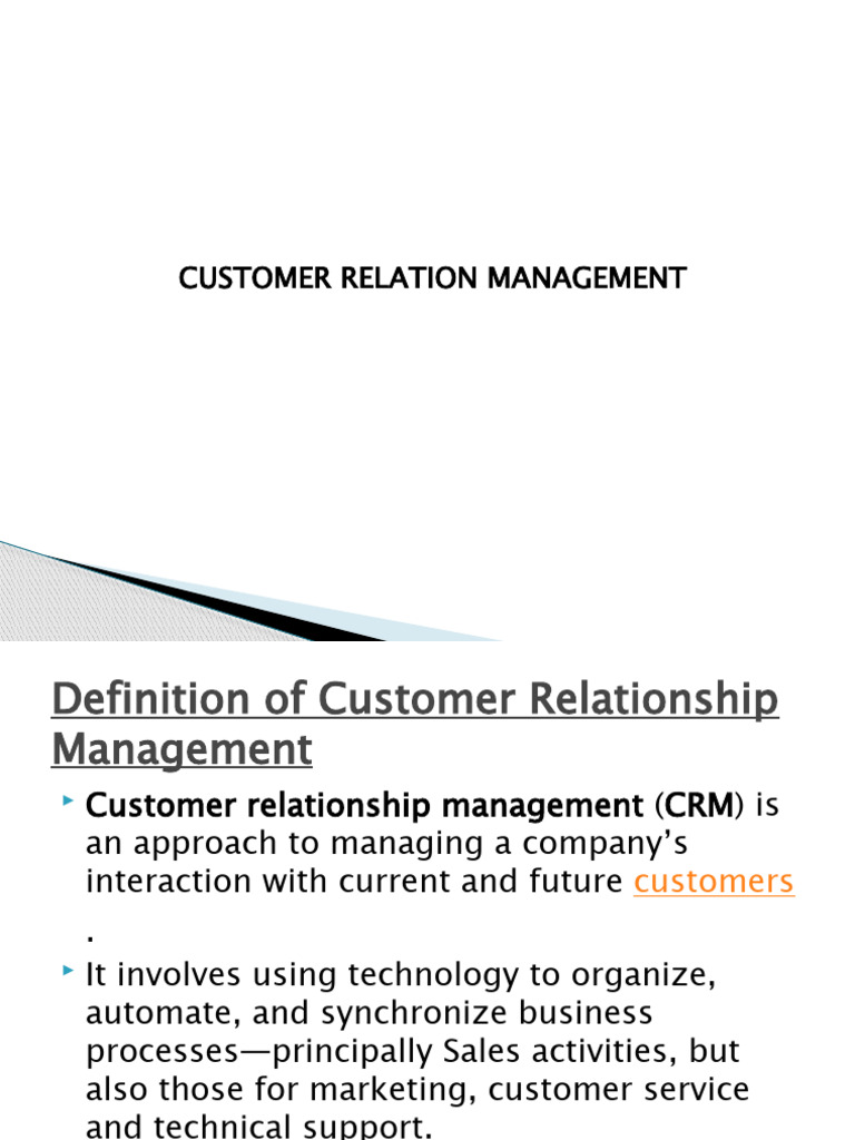 Topic 7 CRM in Banking | PDF | Customer Relationship Management | Sales