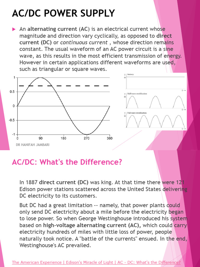 AC/DC Power Supply Overview | PDF