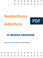 Sustantivos Adjetivos: Advanced Communication: Vocabulary Guide