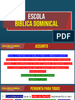 Escola: Bíblica Dominical