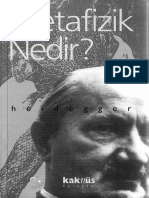 Martin Heidegger - Metafizik Nedir