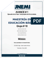 Avance Proyecto