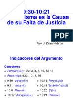 18-Israel La Causa de Su Falta de Justicia 9 v30-10 v21