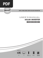 MANUAL DE USUARIO LVHM MUST SOLAR - IMPROINDE New Model