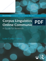 06 - Corpus Linguistics For Online Communication - A Guide For Research (Routledge Corpus Linguistics Guides)