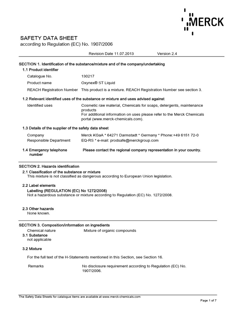 Msds | PDF