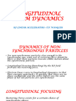 Longitudinal Beam Dynamics