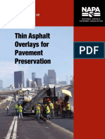 Thin Asphalt Overlay For PPreserv - NAPA