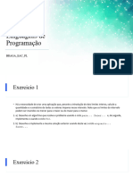 Linguagens de Programação: Braga - Eac - PL