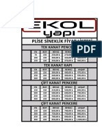 Pli̇se Fi̇yat Li̇stesi̇ 27-02 1li̇ste