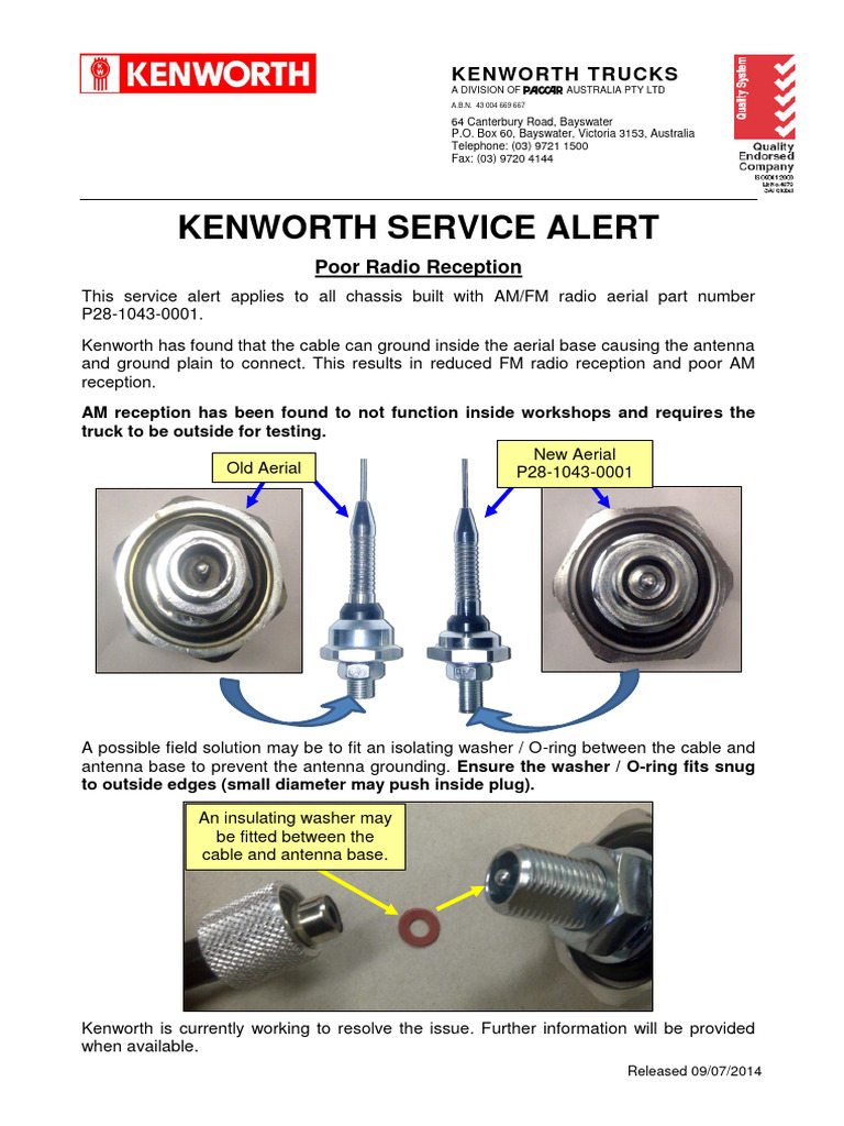 Poor Radio Reception PDF